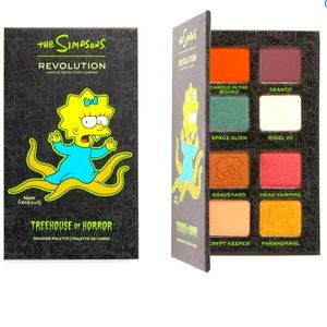 The Simpsons Makeup Revolution mini shadow Palette “Alien Maggie”